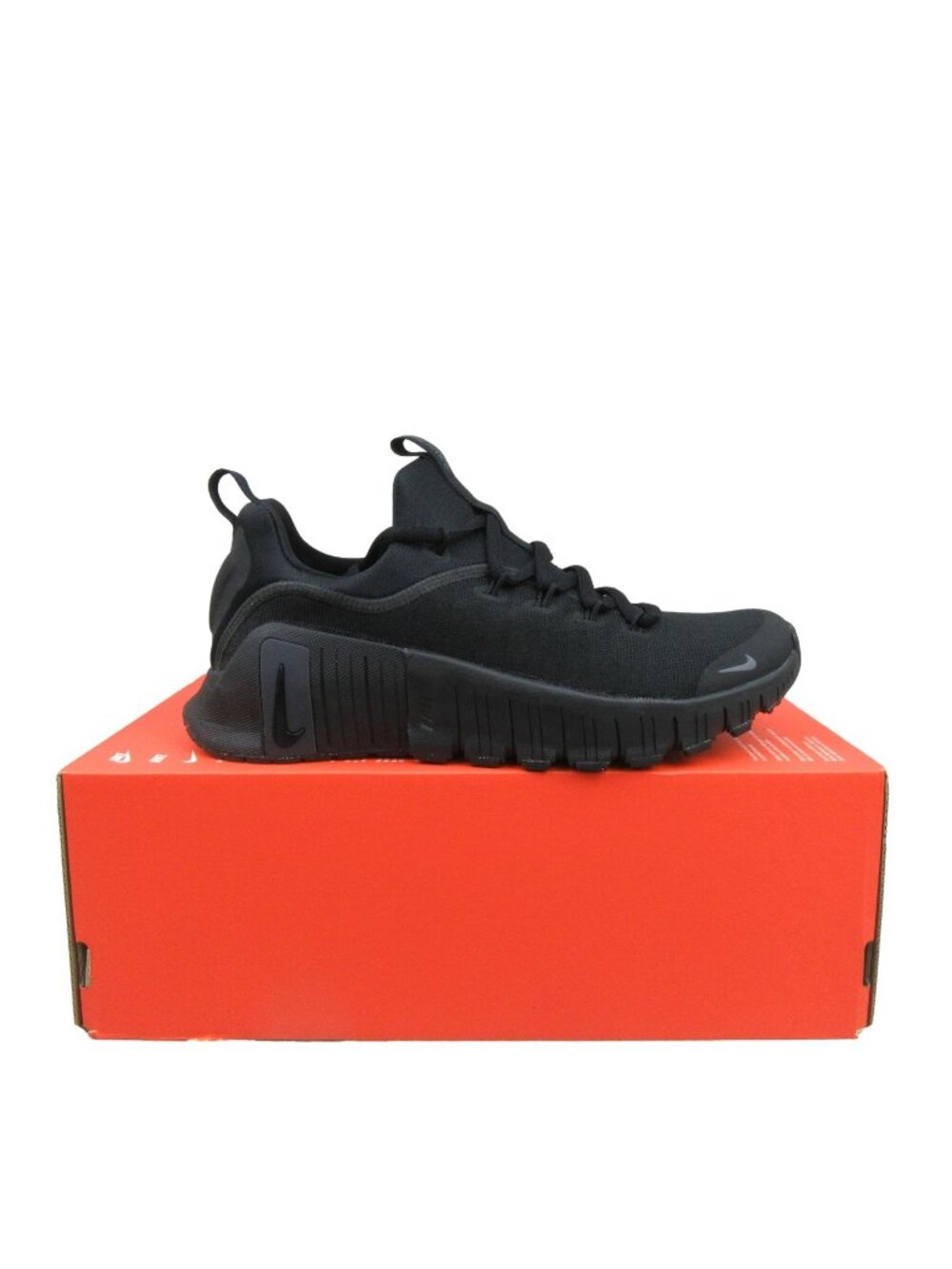 Nike Free Metcon 6 Black Gym Training Shoes Women's Size 7.5 NEW